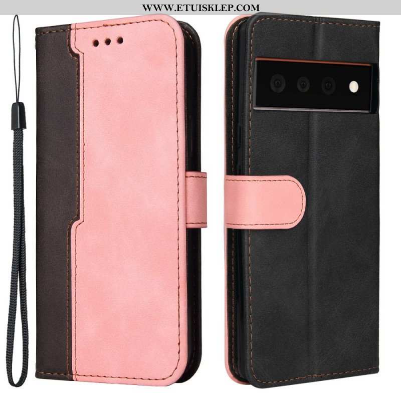 Etui Na Telefon Pokrowce do Google Pixel 6 Dwutonowy